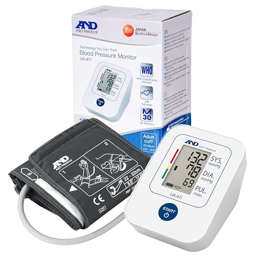 A&D Medical UA-611 Upper Arm Blood Pressure…