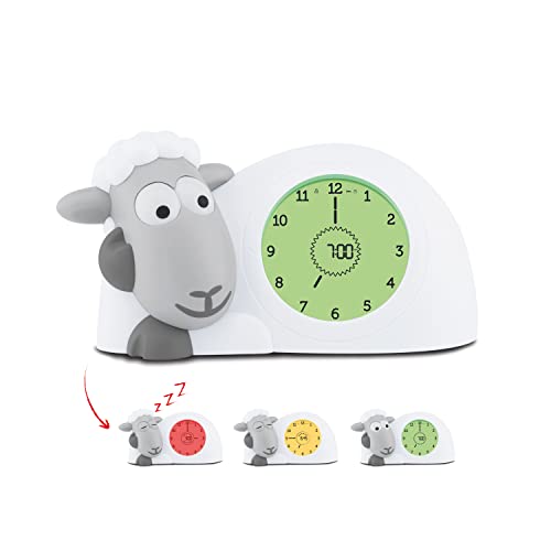 ZAZU Sam The Lamb Sleep Trainer Clock and…