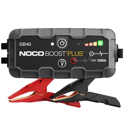 NOCO Boost GB40: 1000A UltraSafe Jump…