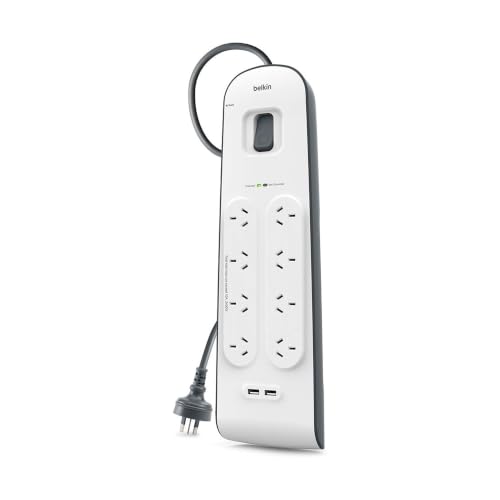 Belkin 8-Outlet Surge Protection Strip with 2