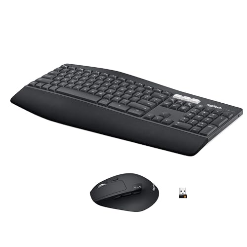 Logitech MK850 Performance wireless keyboard and mouse combo in black