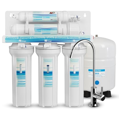 Geekpure 5 Stage Under Sink Reverse Osmosis…