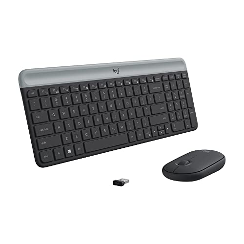 Logitech MK470 Slim Wireless Keyboard and…