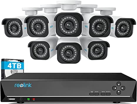 Reolink RLK16-800B8 4K 16-channel PoE security system with NVR