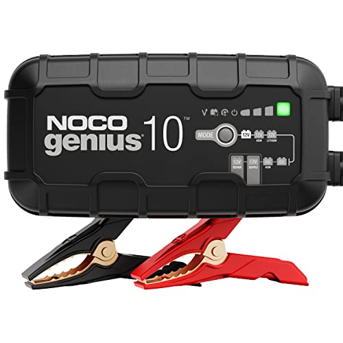 NOCO GENIUS10: 10A 6V/12V Smart Battery…