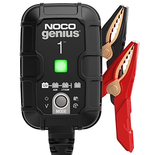 NOCO GENIUS1: 1A 6V/12V Smart Battery…