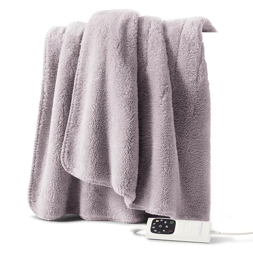 Sunbeam Feel Perfect Sherpa Fleece Heated…