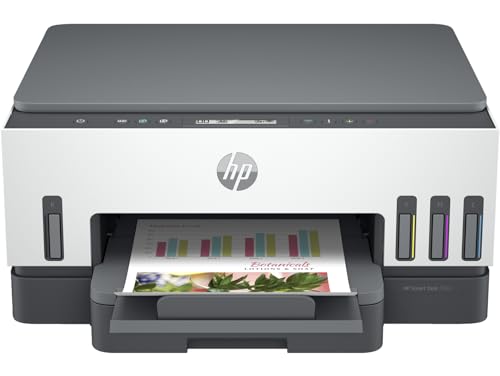 HP Smart Tank 7005 All in One Printer | Perfect for Home | Colour | Wireless | Print, Scan, Copy | Includes up to 3 Years of Ink | Refillable | 2-Sided Printing | Easy Setup | Reliable Wi-Fi