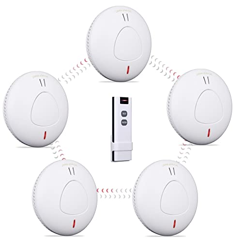 LEVSUPTY 5 Pack Wireless Interconnected…
