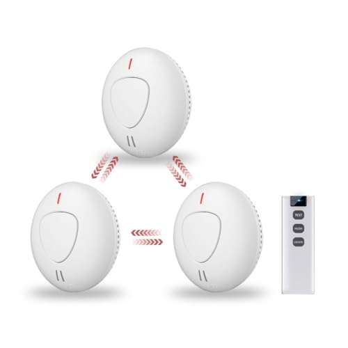 LEVSUPTY 3 Pack Wireless Interconnected…