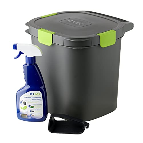 Maze 14lt Indoor Composter- Airtight…