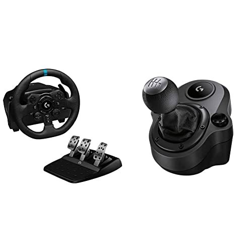 Logitech G G923 Trueforce Racing Wheel -…