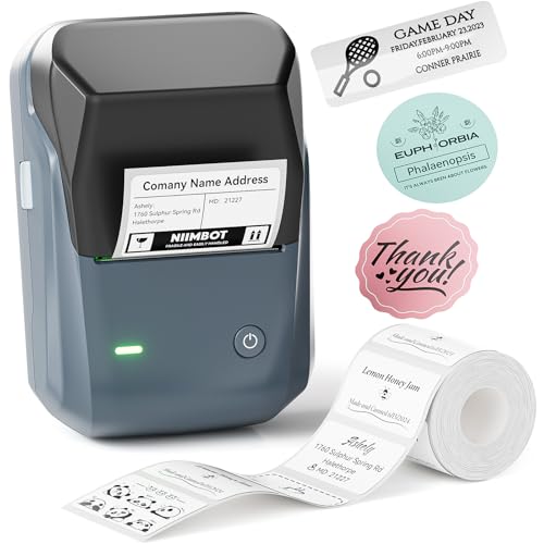 NIIMBOT B1 Label Maker 2inch Label Printer…
