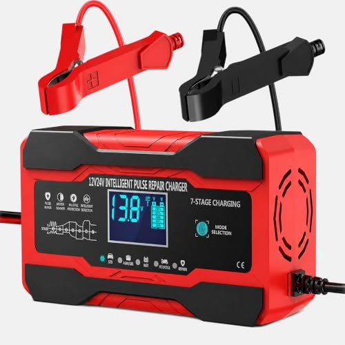 AILRINNI Car Battery Charger 10-Amp