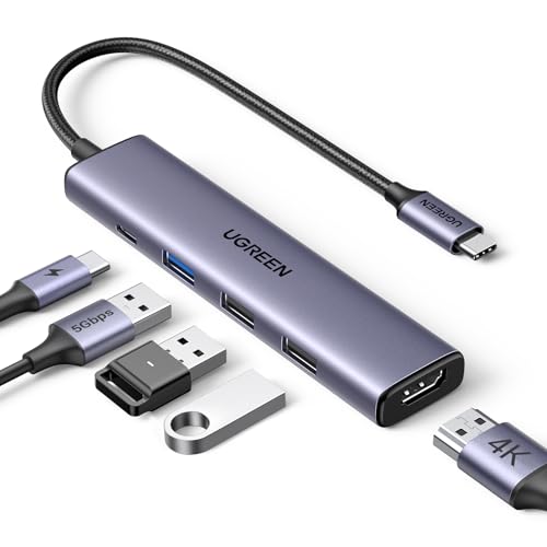 UGREEN Revodok USB C Hub 5 in 1 with 4K HDMI