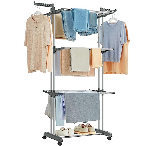 SONGMICS Clothes Drying Rack