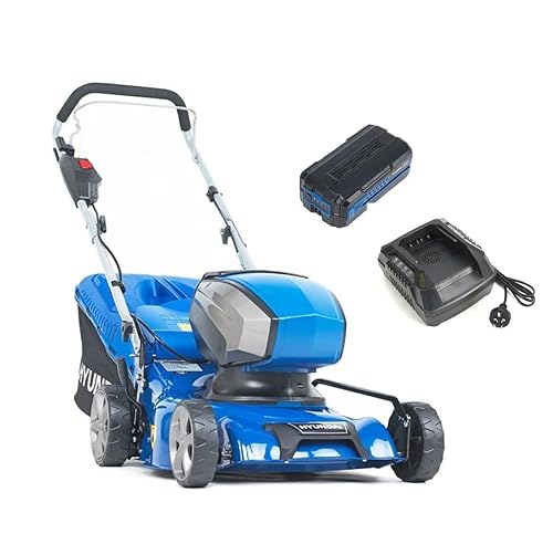 Hyundai Power 42cm Cordless Lawn Mower Self…
