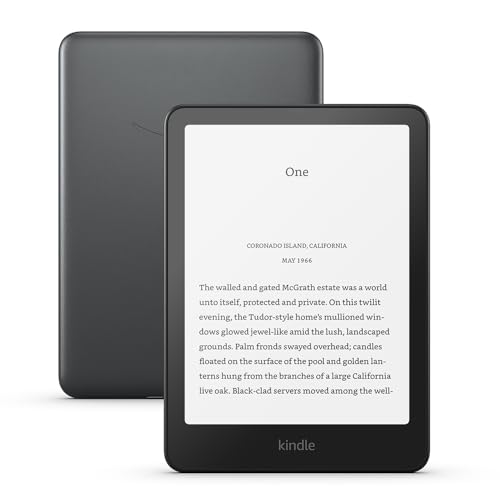 Amazon Kindle Paperwhite Signature Edition 32GB in metallic black
