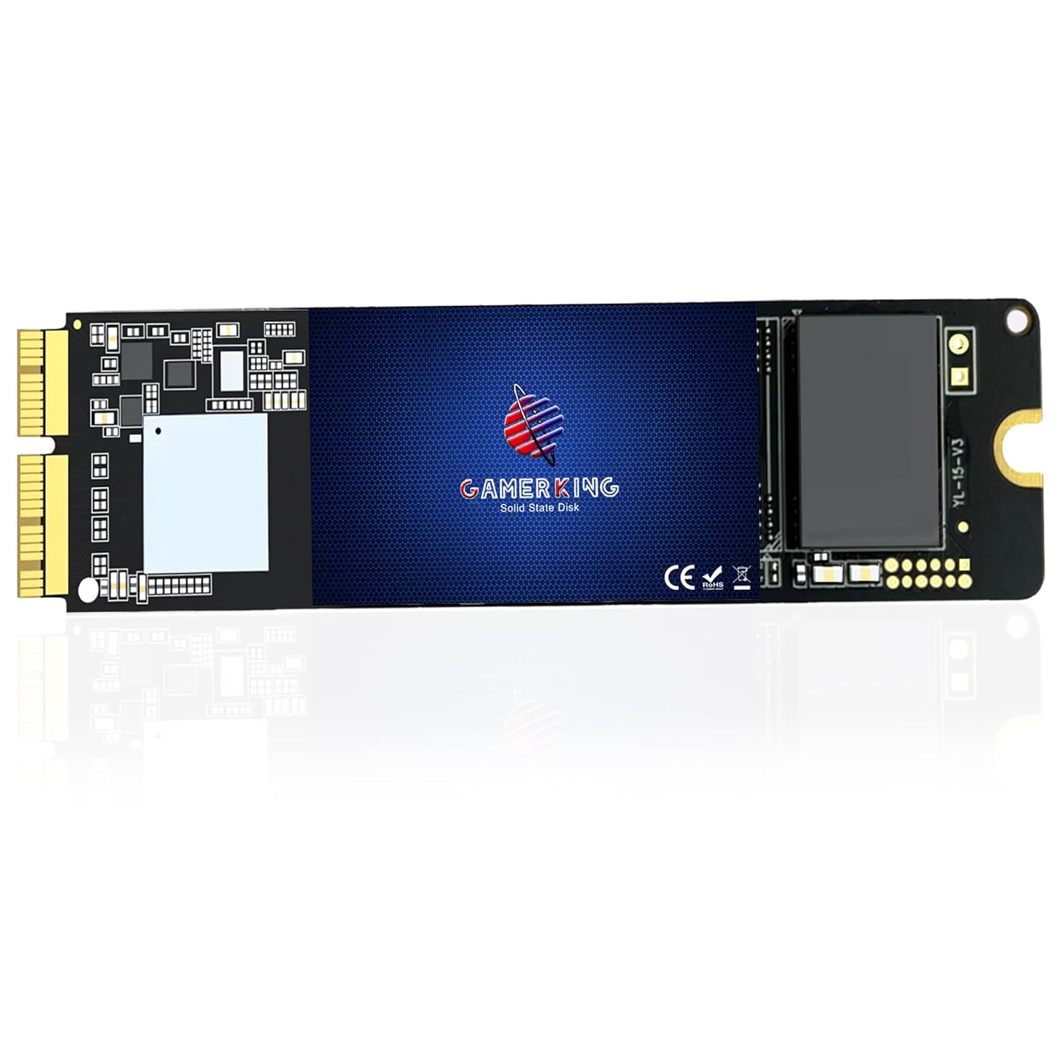 GAMERKING 1TB NVMe SSD for MacBook Air A1465/A1466 (2013-2017) & MacBook Pro Retina A1398/A1502 (2013-2015) — Pre-installed macOS, 5-Year Warranty
