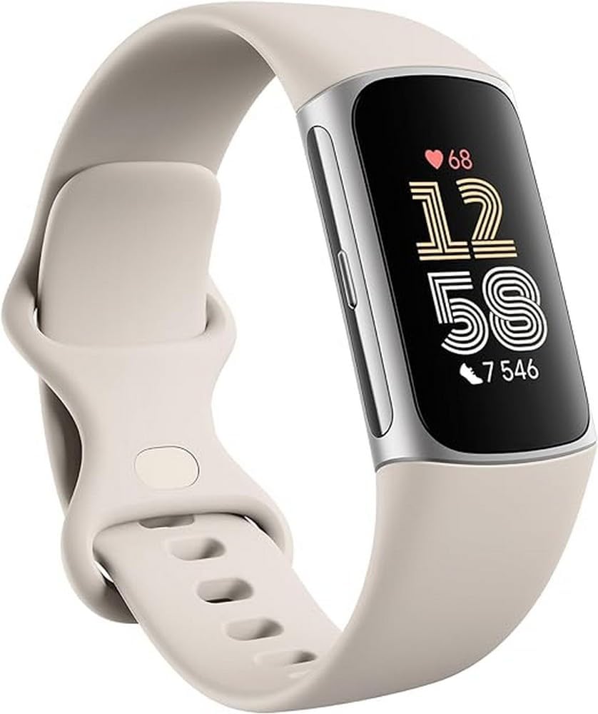 Google Fitbit Charge 6 — Heart-Rate Tracker, Built-In GPS, Google Wallet & Maps — Australia