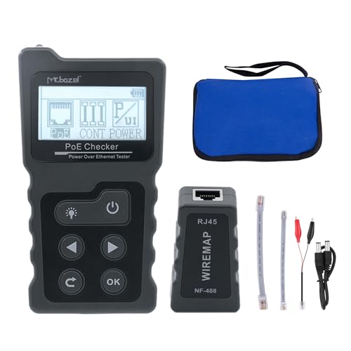 Mcbazel Network Cable Tester Kit for CAT5e CAT6 CAT6a
