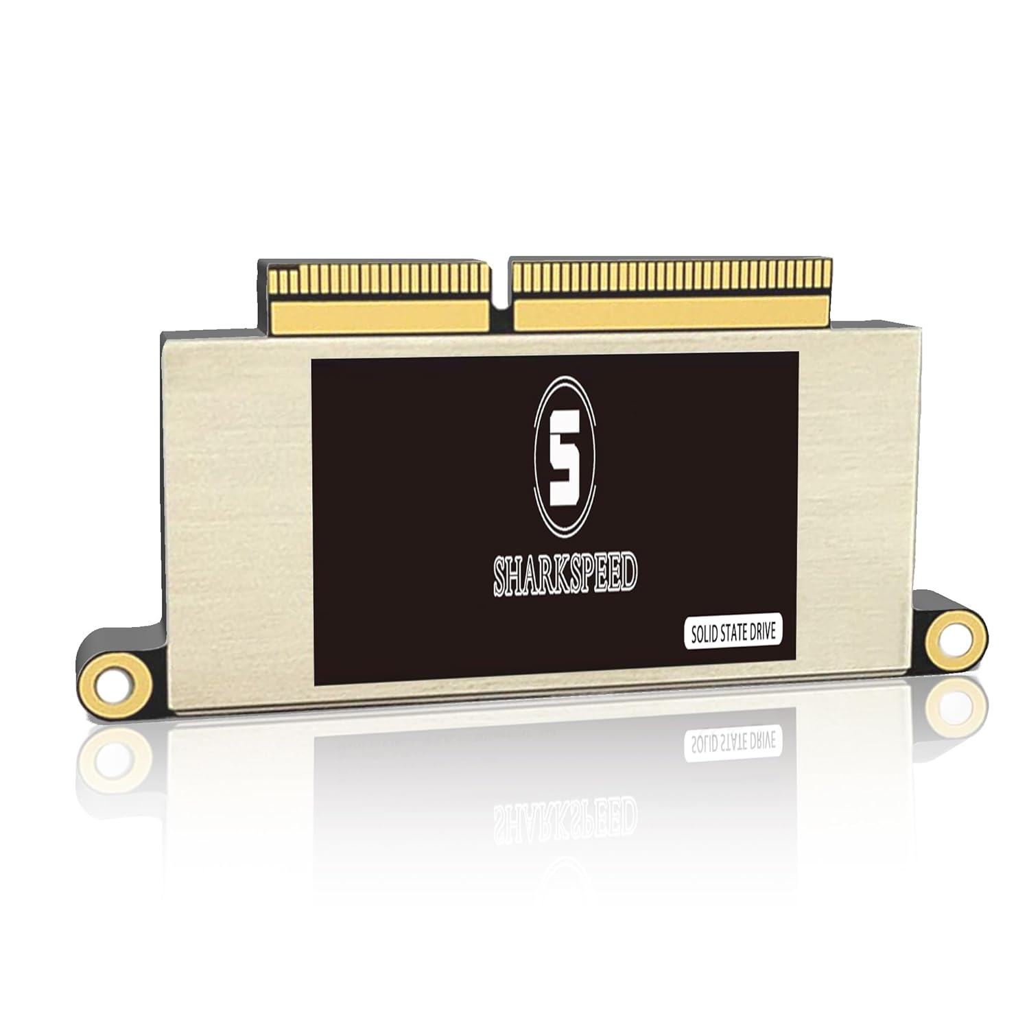 S SHARKSPEED 512GB NVMe SSD for MacBook Pro A1708 13-inch Non-Touch Bar (2016-2017) — PCIe Gen3.0x4 Internal Replacement