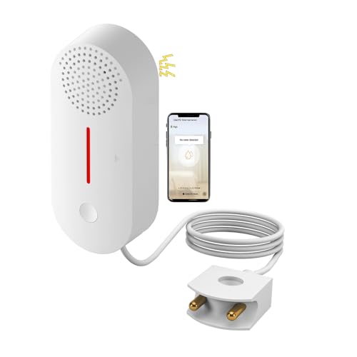 UanTii Smart Water Leak Sensor with Sound…