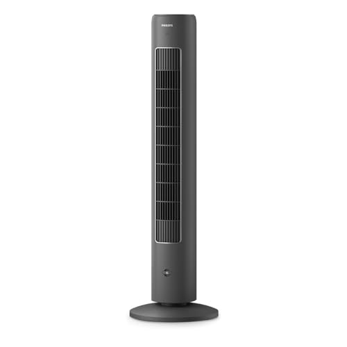 Philips Tower Fan 5000 Series, 105 cm Slim, Remote Control, Dark Grey