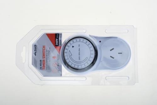 SAS Electrical 240V 10A 24-Hour Timer