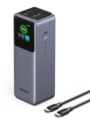 UGREEN Nexode 200W Power Bank 25000mAh 3-Port Laptop Portable Charger