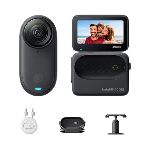 Insta360 GO 3S - 128 GB Black 4K Tiny…