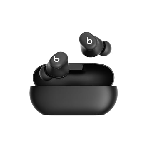 Beats Solo Buds, Wireless Bluetooth Earbuds | 18 Hours of Battery Life | Apple & Android Compatibility | Built-in Microphone - Matte Black