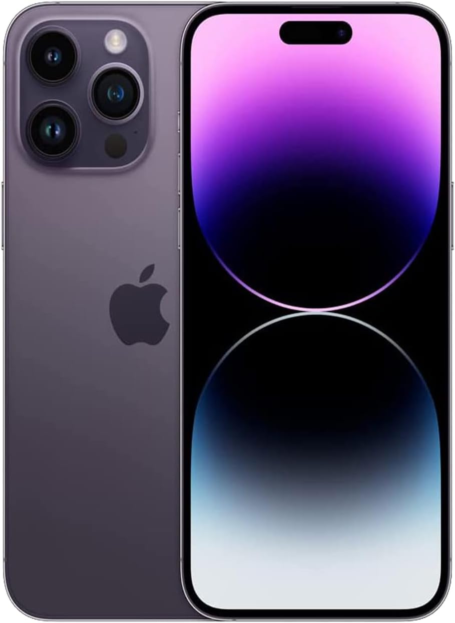 Apple iPhone 14 Pro Max Deep Purple 256GB (Renewed)