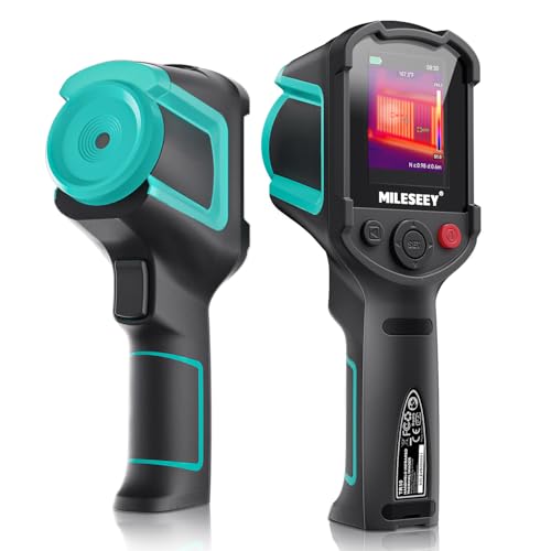 MILESEEY TR10 Thermal Imaging Camera, Super Resolution 240 x 240, 25Hz Infrared Camera, -4°F to 1022°F, 8h Runtime, 192 x 192 IR Resolution, Handheld Thermal Imager for Accurate Inspection