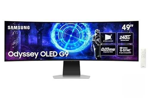 Samsung Odyssey OLED G95SD 49-inch DQHD curved gaming monitor