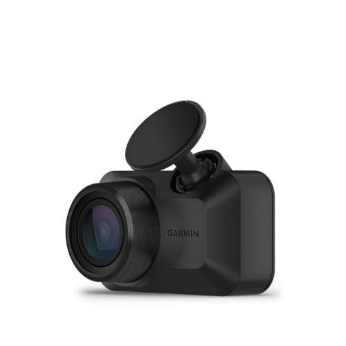 Garmin Dash Cam Mini 3, Ultracompact 1080p HD Dash Cam with a 140-degree Field of View, Built in Clarity Polarizer, Voice Controlled, Automatic Recording
