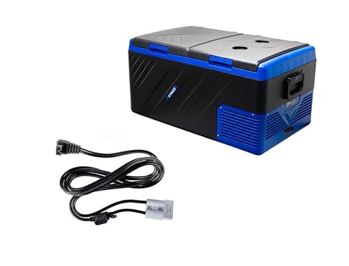 Adventure Kings Escape 90 Dual Zone Fridge/Freezer 12/24V 46.83L Camping 1.8m Fridge Cable