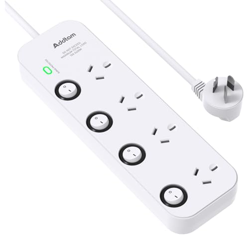 Addtam Power Board Surge Protected with…