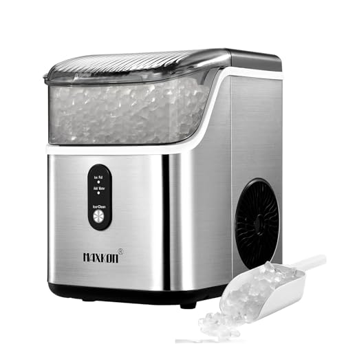 Maxkon Nugget Ice Maker Countertop Portable…