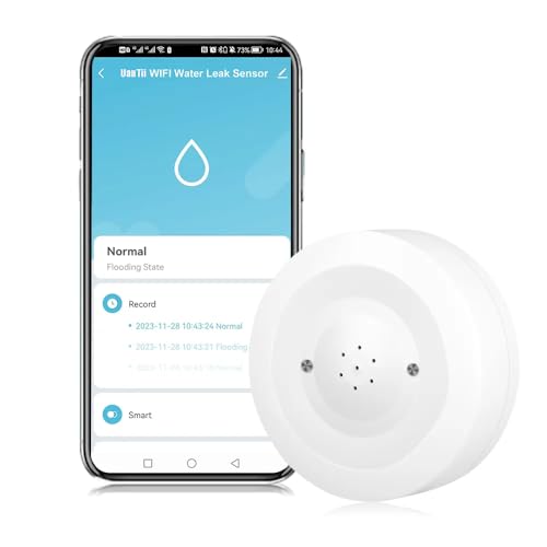 UanTii Smart Water Leak Alarm Sensor Tuya…
