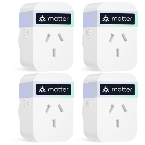 meross Matter Smart Plug Mini 4 Pack