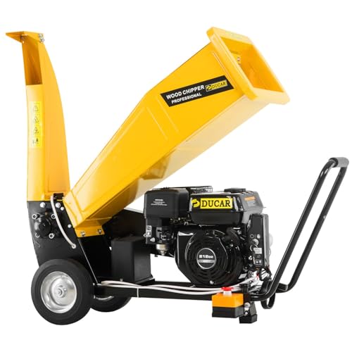 Ducar Key Electric Start Wood Chipper 212cc…