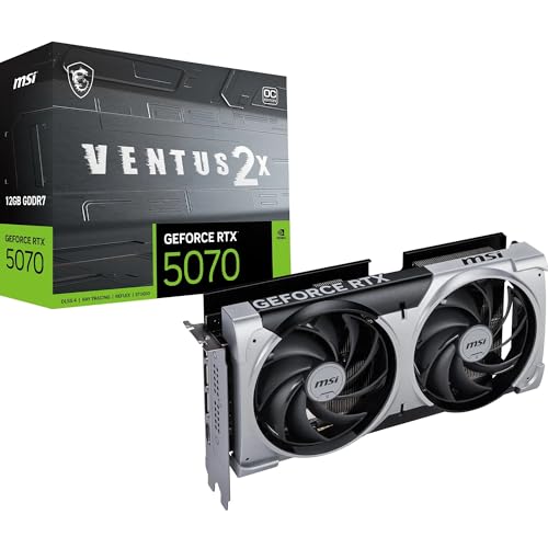 MSI RTX 5070 12GB VENTUS 2X OC Graphics Card