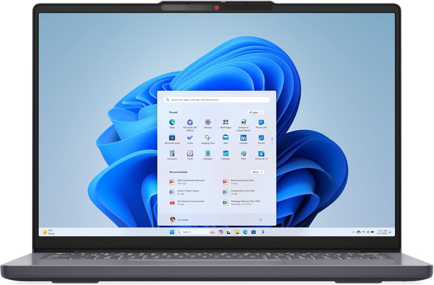 Lenovo IdeaPad Slim 3 14 inch i7 laptop in Luna Grey