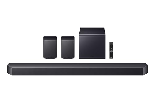 Samsung HW-Q990F 11.1.4ch Dolby Atmos soundbar with subwoofer and rears
