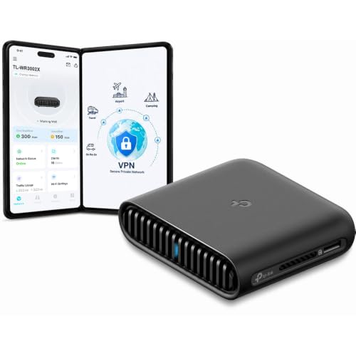 TP-Link TL-WR3002X AX3000 Wi-Fi 6 Travel…