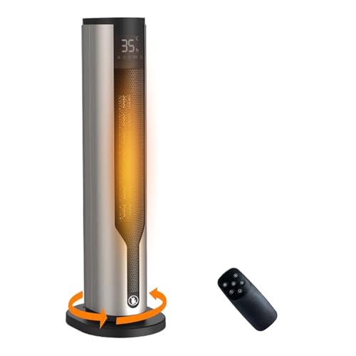 60CM Tower Space Heater with Adjustable…