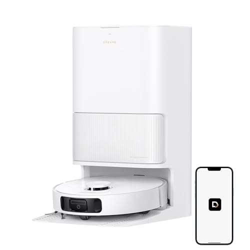 dreame L40 Ultra CE Robot Vacuum DuoScrub &Liftable 13,000Pa Suction, Mop & Self Cleaning, Auto-Empty,TriCut Brush,Flexible App Control,3DAdapt