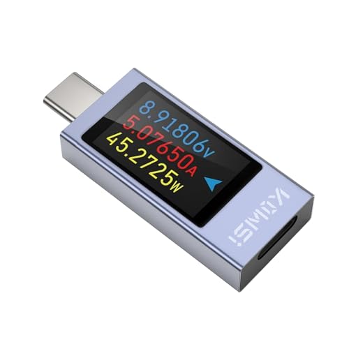 MAEZOE USB C Tester Power Meter with LED Display, Voltage Current Tester