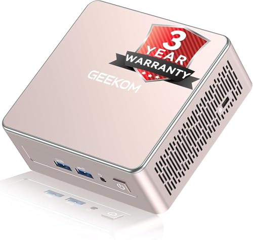 GEEKOM A5 Mini PC Pre-Installed OS Ryzen 5…